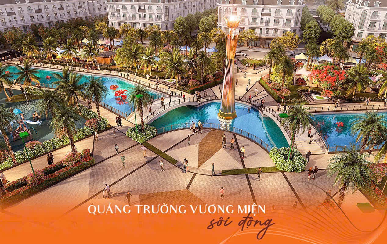 Tiện ích nội khu Hoàng Huy New City 