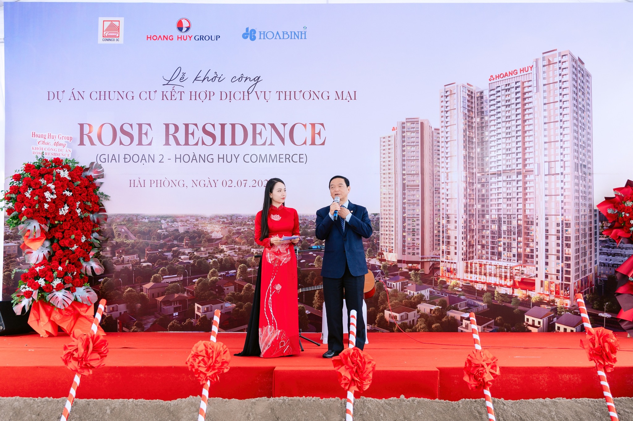 Văn phòng dự án Chung Cư Rose Residence Hoàng Huy Hải Phòng